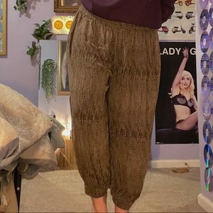 earthy harem pants